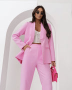 Komplet ELITE SUIT SET różowy