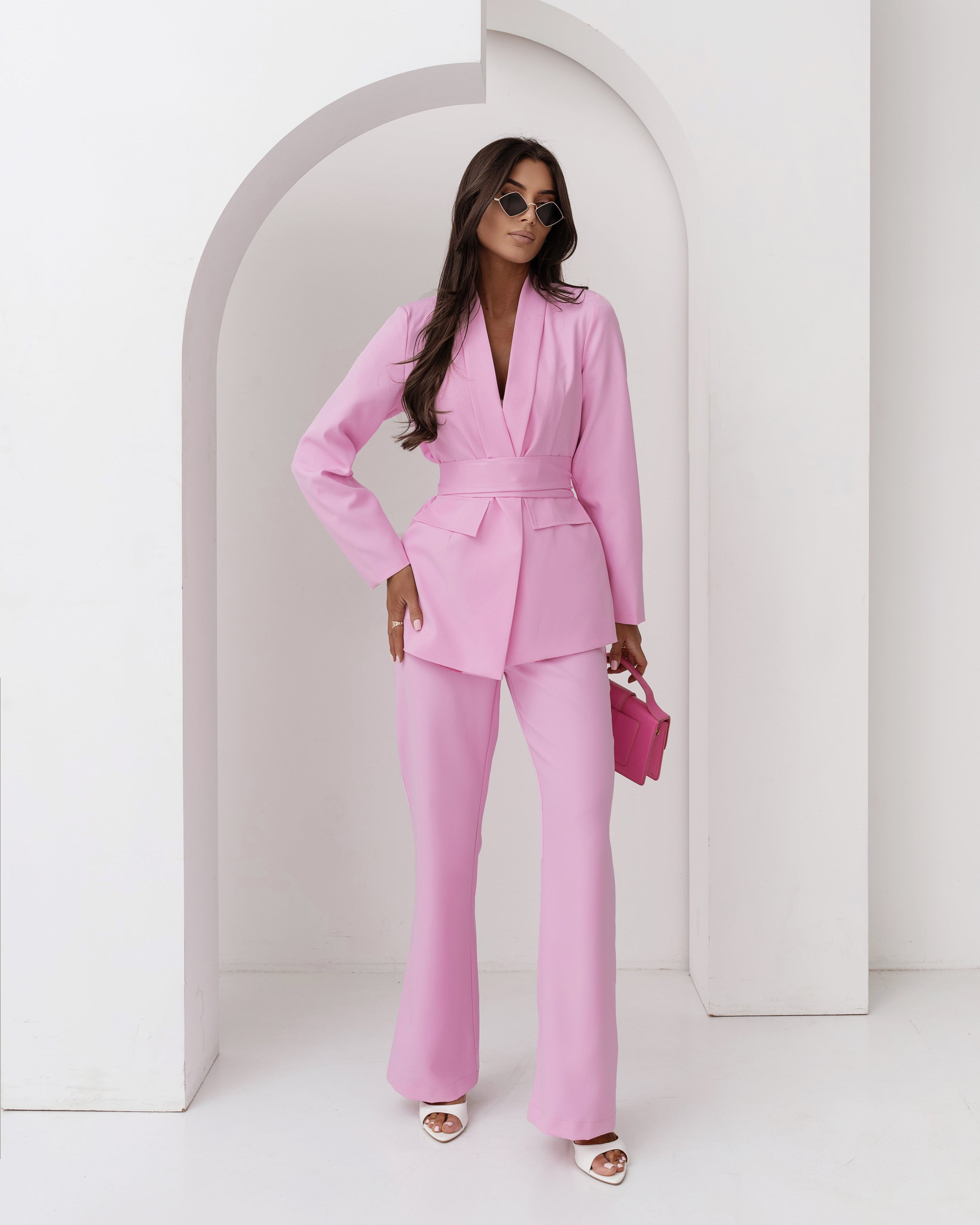 Komplet ELITE SUIT SET różowy