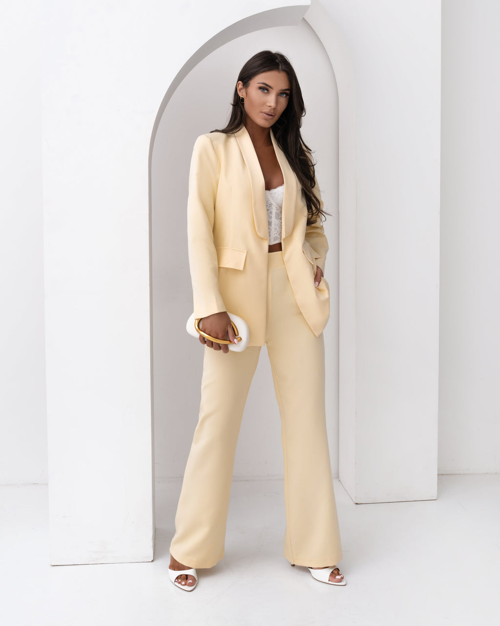 Komplet ELITE SUIT SET żółty
