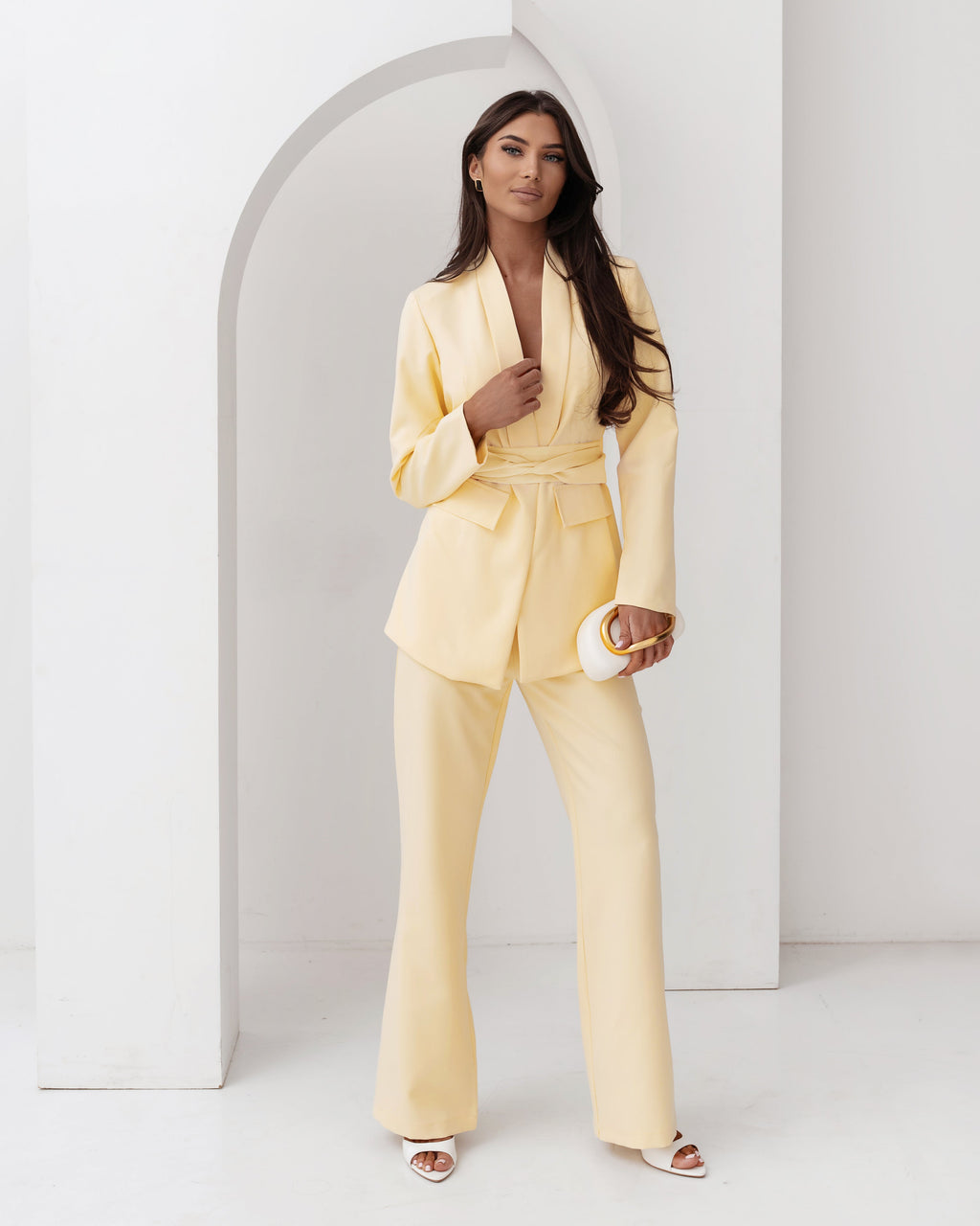 Komplet ELITE SUIT SET żółty