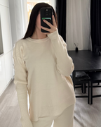 Elegancki komplet sweterkowy